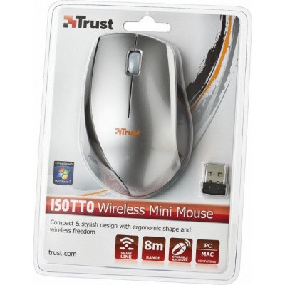 Trust Isotto - Draadloze Mini Muis Trust Isotto - Draadloze Mini Muis