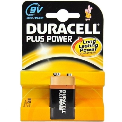 Duracell 6LRr61 (9V) Plus Power Duracell 6LRr61 (9V) Plus Power