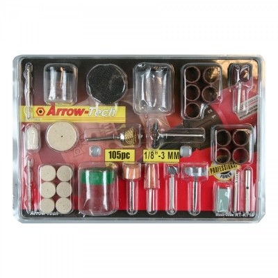 Accessoiresset - Vijlen - Slijpen - Schuren - Graveren - Polijsten - 105 Delig Accessoiresset - Vijlen - Slijpen - Schuren - Graveren - Polijsten - 105 Delig