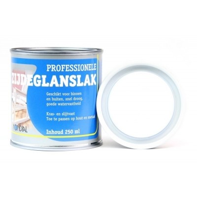 Mondial Wit Zijdeglans 250ML Mondial Wit Zijdeglans 250ML