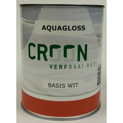 Croon Aquagloss Wit 1L Croon Aquagloss Wit 1L