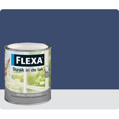 Flexa Strak In De Lak Hoogglans Nachtblauw Flexa Strak In De Lak Hoogglans Nachtblauw