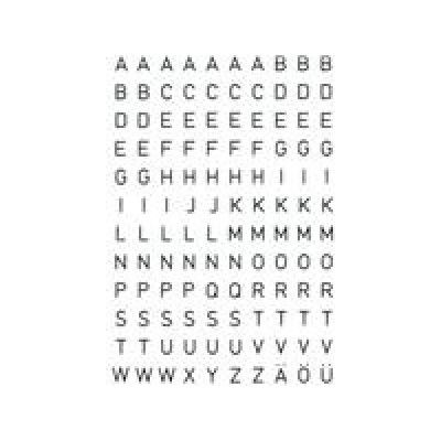 Etiket Herma 4154 5MM Letter Etiket Herma 4154 5MM Letter