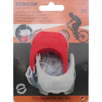 Fiets Bikelight Silicone LED Profi Fiets Bikelight Silicone LED Profi