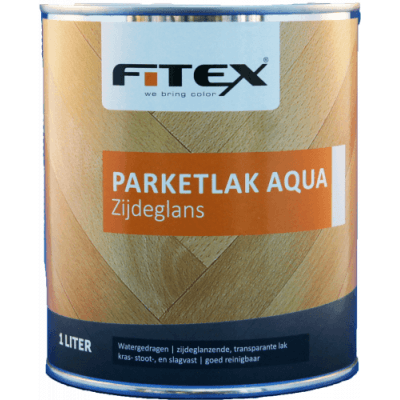 Fitex Parketlak Aqua Zijdeglans 1 L Fitex Parketlak Aqua Zijdeglans 1 L