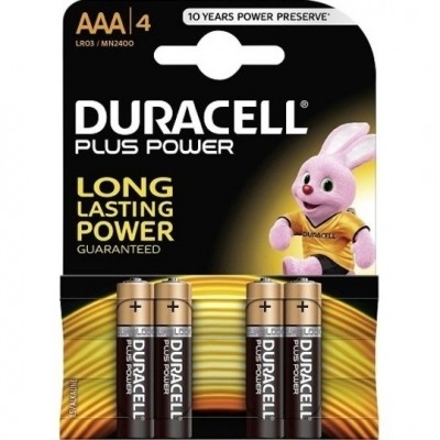 Duracell LR03 (AAA) Plus Power (bls@4) Duracell LR03 (AAA) Plus Power (bls@4)