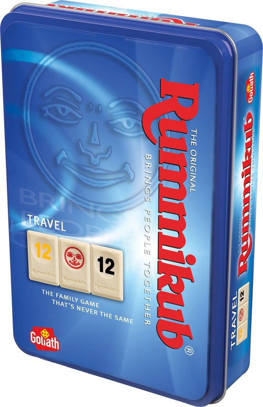 Goedkoop Goliath Rummikub Travel Tin Reisspel Gezelschapsspel