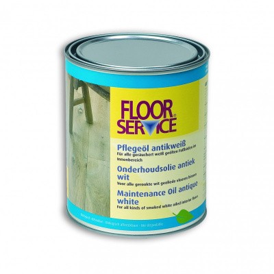 Floorservice Onderhoudsolie Antiek Wit Foto van Floorservice Onderhoudsolie Antiek Wit