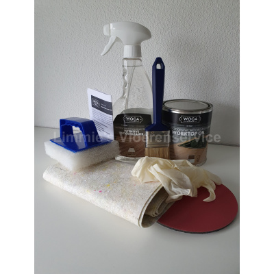 Woca Werkbladolie Box Naturel Foto van Woca Werkbladolie Box Naturel