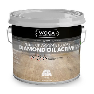 Woca Diamond Oil Active Naturel Foto van Woca Diamond Oil Active Naturel