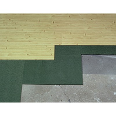 Parquetfelt 4mm (groene platen) Foto van Parquetfelt 4mm (groene platen)