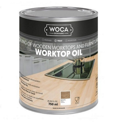 Woca Werkbladolie Naturel Foto van Woca Werkbladolie Naturel