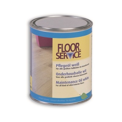 Floorservice Onderhoudsolie Wit Foto van Floorservice Onderhoudsolie Wit