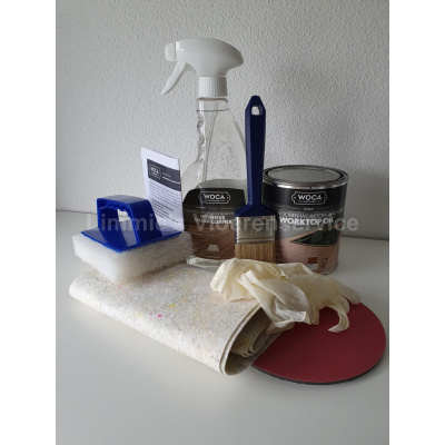 Woca Werkbladolie Box Wit Foto van Woca Werkbladolie Box Wit
