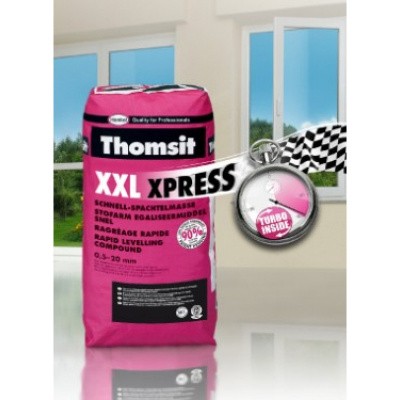 Thomsit XXL-Express Stofarme Egalisatie Foto van Thomsit XXL-Express Stofarme Egalisatie