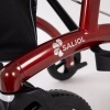 Afbeelding van Rollator Saljol Allround - REGULAR - Barolo Red