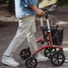 Afbeelding van Rollator Saljol Allround - REGULAR - Barolo Red