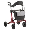 Afbeelding van Multimotion carbon rollator rood (medium)