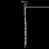 Afbeelding van Wandelstok met drukknopbediening bloemen