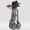 Afbeelding van Ultra Lichtgewicht Rollator Dubbel Vouwbaar Trive metallic grey