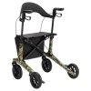 Afbeelding van Multimotion carbon rollator bloemen print (medium)