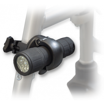 Rollator Verlichting LED Koplamp (voorkant) Rollator Verlichting LED Koplamp (voorkant)