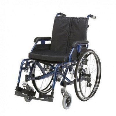 Rolstoel Kaigo Deluxe Blauw met vering Rolstoel Kaigo Deluxe Blauw met vering