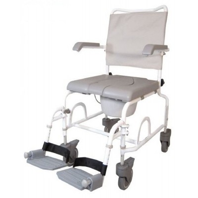 Douche - Toilet stoel verrijdbaar Duo Motion 5 inch wielen Douche - Toilet stoel verrijdbaar Duo Motion 5 inch wielen