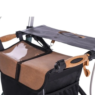 Rollator tas afsluitbaar Saljol (cognac)