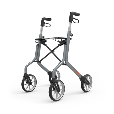 Foto van Ultra Lichtgewicht Rollator Let's Move Grijs