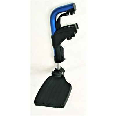 Foto van Beensteun Rechts voor Rolstoel Vermeiren V300 Blauw