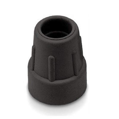 Dop wandelstok 25 mm Zwart Dop wandelstok 25 mm Zwart