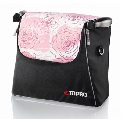 Rollator tas voor Troja Classic en 2G (pink rose) Rollator tas voor Troja Classic en 2G (pink rose)
