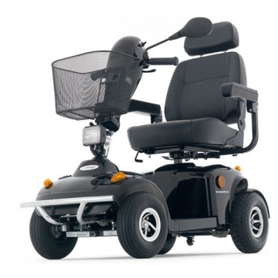 Scootmobiel Mango Panther 4s zwart Delta (2021) Foto van Scootmobiel Mango Panther 4s zwart Delta (2021)
