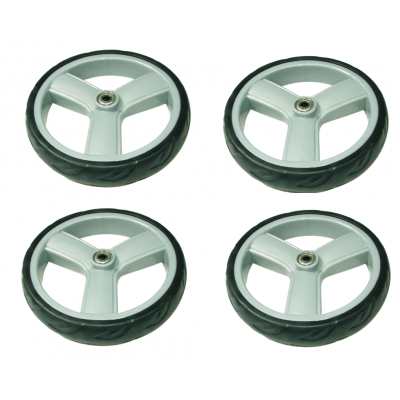 Set wielen van 4 stuks voor rollator Kaigo Set wielen van 4 stuks voor rollator Kaigo