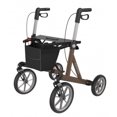 Lichtgewicht rollator Explorer Medium Bruin Lichtgewicht rollator Explorer Medium Bruin
