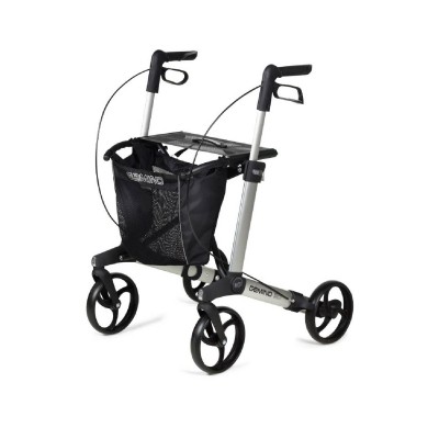 Lichtgewicht rollator Gemino 30M Zilver Lichtgewicht rollator Gemino 30M Zilver