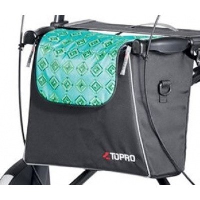 Rollator tas voor Troja Classic en 2G (groen) Rollator tas voor Troja Classic en 2G (groen)
