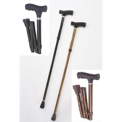 Opvouwbare Wandelstok Brons Opvouwbare Wandelstok Brons