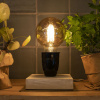 Bild von Hölzerne Vintage-Lampe 13x13x22cm