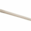 Bild von Set von 4 gedrehter Kerzen / Grau 2x30cm