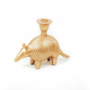 Bild von Anteater Candlestick-Gold 22x16.5x22cm