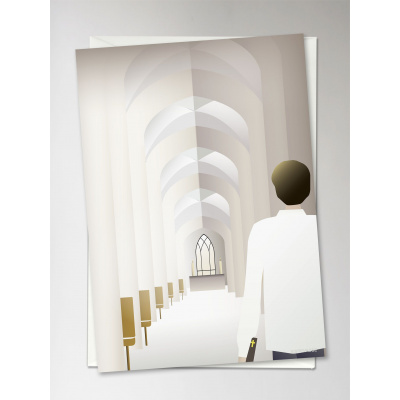 Vissevasse Confirmation Boy - Greeting Card - XS