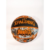 Basketbal - Graffiti - Oranje/Zwart