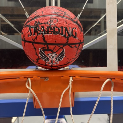 Foto van Basketbal - Spalding - Rood/Zwart