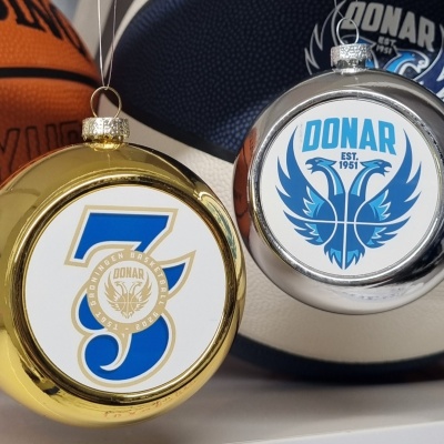 Foto van Kerstbal Donar 