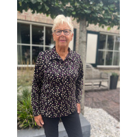 Ilona's poloshirt blad paars