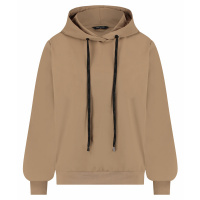 Foto van Lady Day Shelby hoodie camel