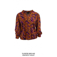 Fos blouson floortje panter violet 