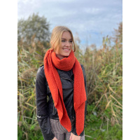 Foto van Sjaal cosy winter brique